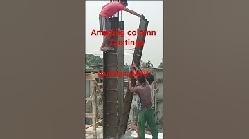 amazing column castings #reinforcement #building #construction #column #concrete