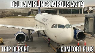 [TRIP REPORT] Delta Airlines Airbus A319 (COMFORT PLUS) Detroit (DTW) - Baltimore (BWI)
