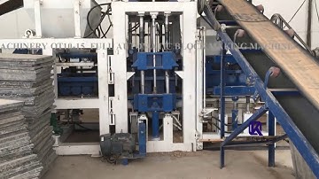 QT10-15 full automatic block making machine concrete hollow solid color paver hydraulic machine