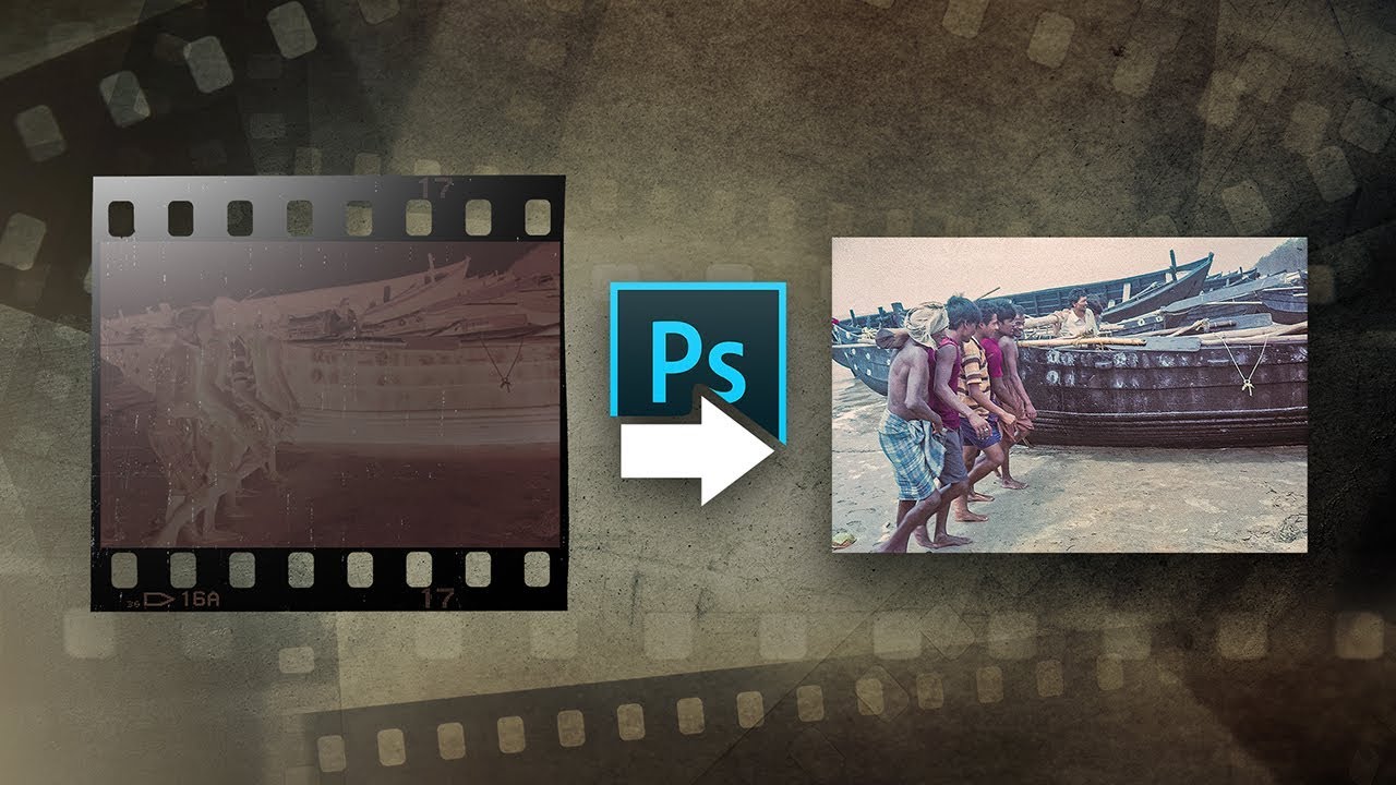 Develop A Negative Film At Home With Photoshop YouTube