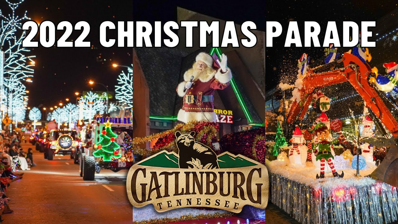 Gatlinburg Fantasy of Lights Christmas Parade 2022 YouTube