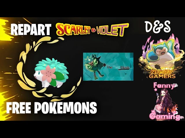 How to Get Shaymin Sky Form in Pokemon Scarlet and Violet! Teal Mask DLC  Shaymin Form Change Item 