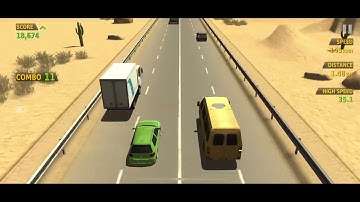 Traffic Racer Endless Mode World Record Without Use Break (51284)