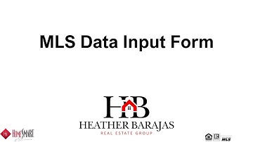 Arizona Regional MLS Data Input Form