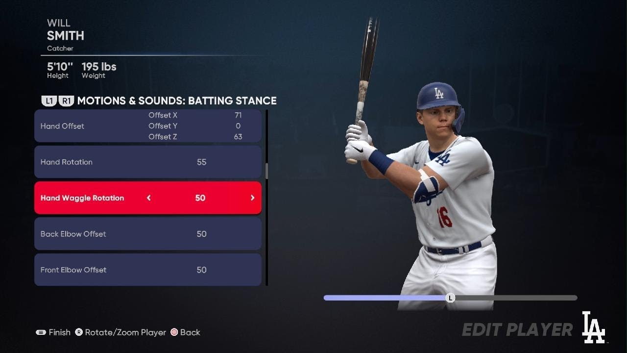 MLB The Show 21 PS5 Will Smith Batting Stance update!!! YouTube