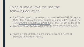 Time Weighted Average