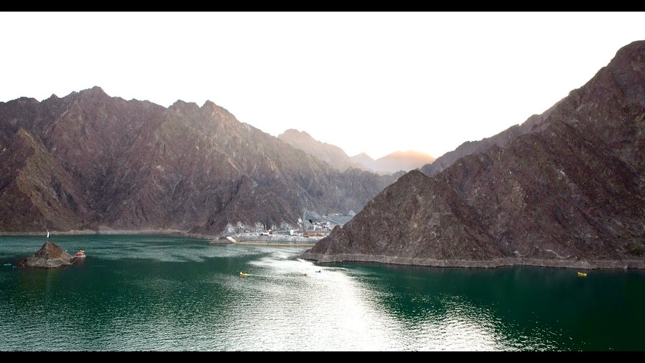 Boat ride at Hatta Dam, Dubai off-road attraction