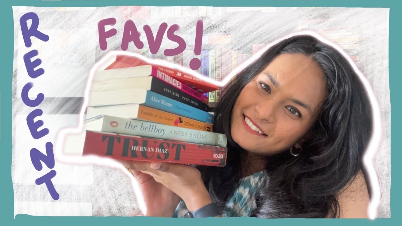 sharing all my recent favourite books! (using my new book stamp for the ...