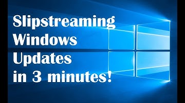Learn Slipstreaming Windows Updates in 3 minutes!