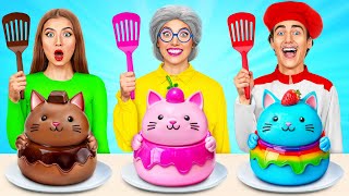 Reto De Cocina Yo vs Abuela | Fantásticas Recetas de Cocina por Multi DO Smile