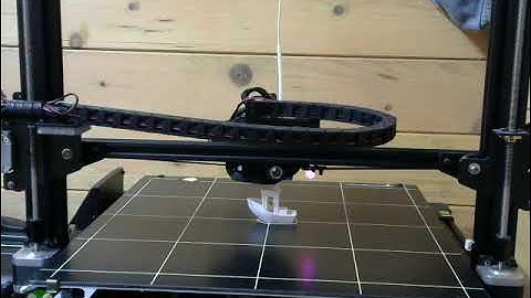 First Benchy on my upgraded Anycubic Chiron