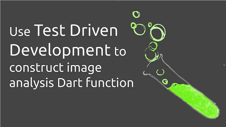 Analyze an image with Dart and Test Driven Development