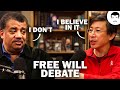 Two astrophysicists debate free will