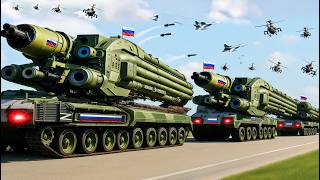 May 25, 2026! Russia's Glory Falls As the US Blows Up a Russian Terminator Tank Convoy Today
