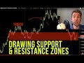 The Proper Way to Draw Support and Resistance Lines! ✅