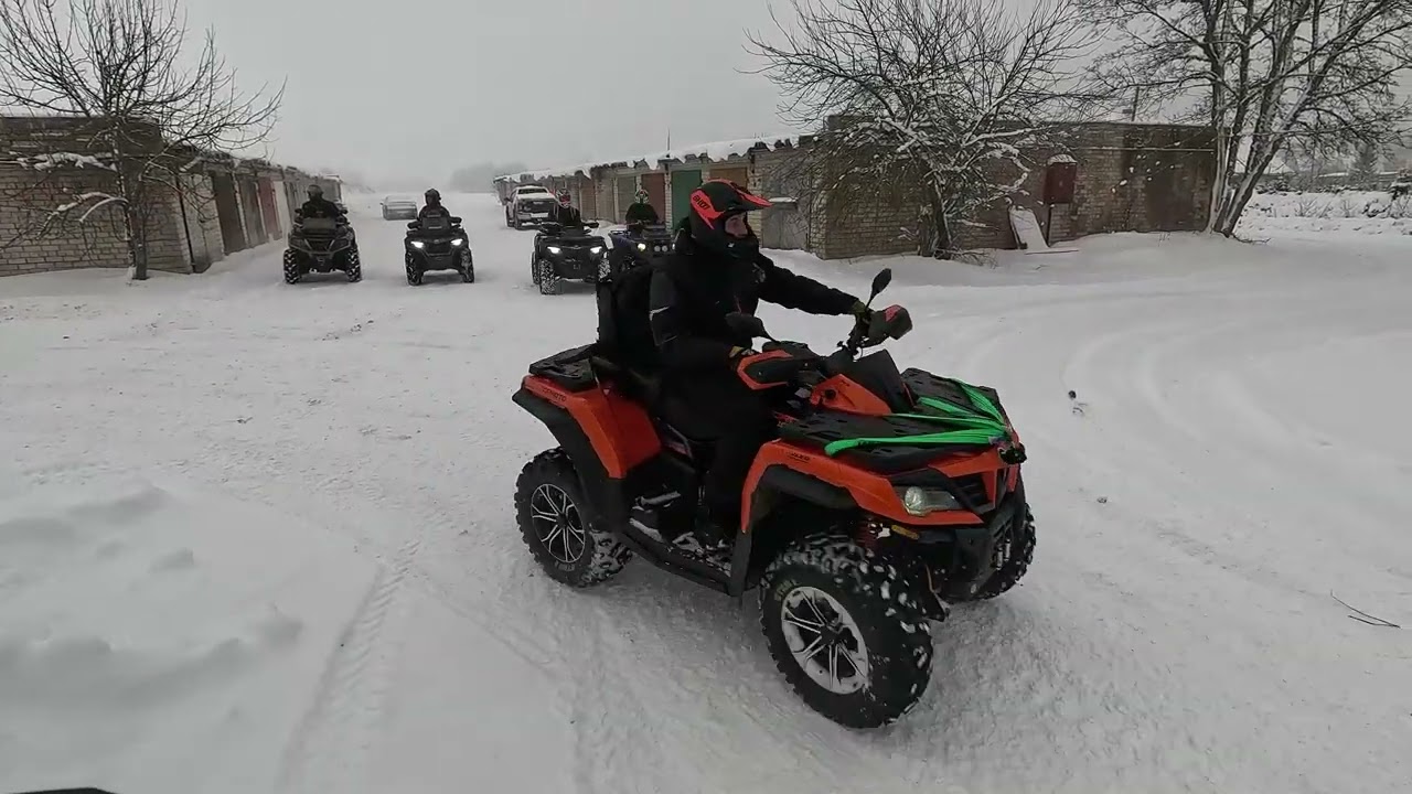 ATV-ga Eestimaal Sõit Võhmas 24.02.2023