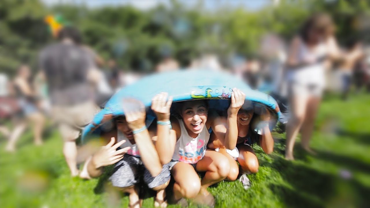 2013 Seattle Party Camp - World's Largest Water Balloon Fight