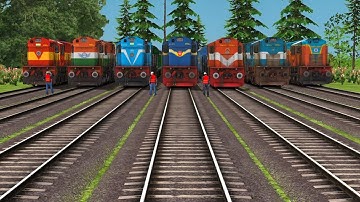 Indian Railways High Speed TrainS 🥰💥 Crossing//By Daimond Curved Bumpy Forked 