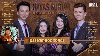 Songs from RAJ KAPOOR movies/HAVAS guruhi/Uzbekistan 08.01.2020