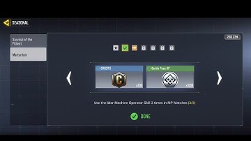 Call of Duty® Mobile Seasonal | Martyrdom |Use war machine operator skill 3 ​times in MP matches