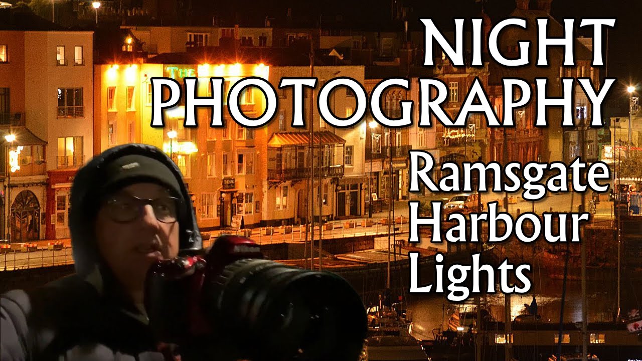 Night Photography - Ramsgate Harbour Lights