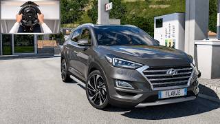 Hyundai Tucson 2019 2.4L | Realistic POV Driving in BeamNG drive | Steering Wheel Gameplay screenshot 1