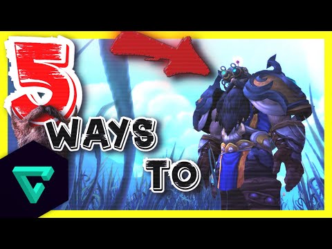 5 Ways To Dwarf! | Warlords of Draenor Race Guide | Big Matty