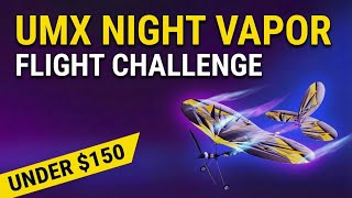 AMAZING Night Vapor RC Airplane Flight Review