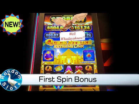 New⭐️Quick Strike Extreme Link The Great Pyramids Slot Machine Bonus