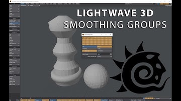 Lightwave 3D 2020 Smoothing groups tutorial
