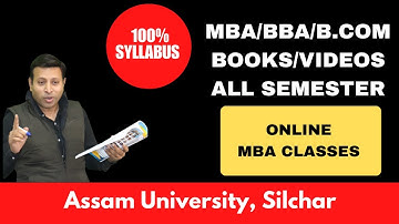MBA BOOKS/NOTES AUS|Assam University, Silchar|EASY LANGUAGE|BBA NOTES/BOOKS|BCOM NOTES/BOOKS|