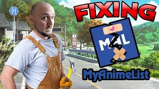 Fixing MyAnimeList.net's glaring problems