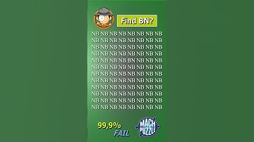 Tell me where BN? | Brain Teaser IQ Test #shorts #different #puzzles #opticalillusion #quiz