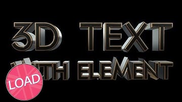 How to Motion track in 3D Using Element 3D | Tutorial | After Effects