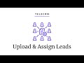 How to Bulk Upload and Auto-distribute | Assign Leads to Multiple Callers in telecrm