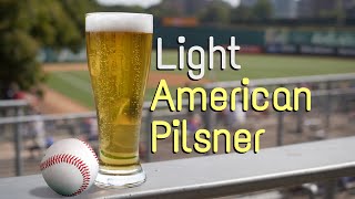 Brewing a Light American Pilsner to celebrate the return of baseball season!