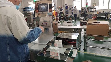 Fanchi Dynamic Checkweigher for Pharmaceutical Industry with Sensitivity of +/-0.1g