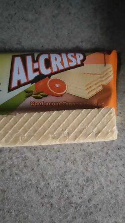 ВАФЛИ АЛЕНКА AL-CRISP С АПЕЛЬСИНОМ И КАРДАМОНОМ - YouTube