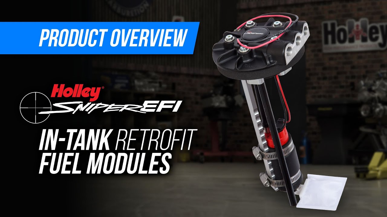 Holley Sniper InTank Retrofit Fuel Modules YouTube