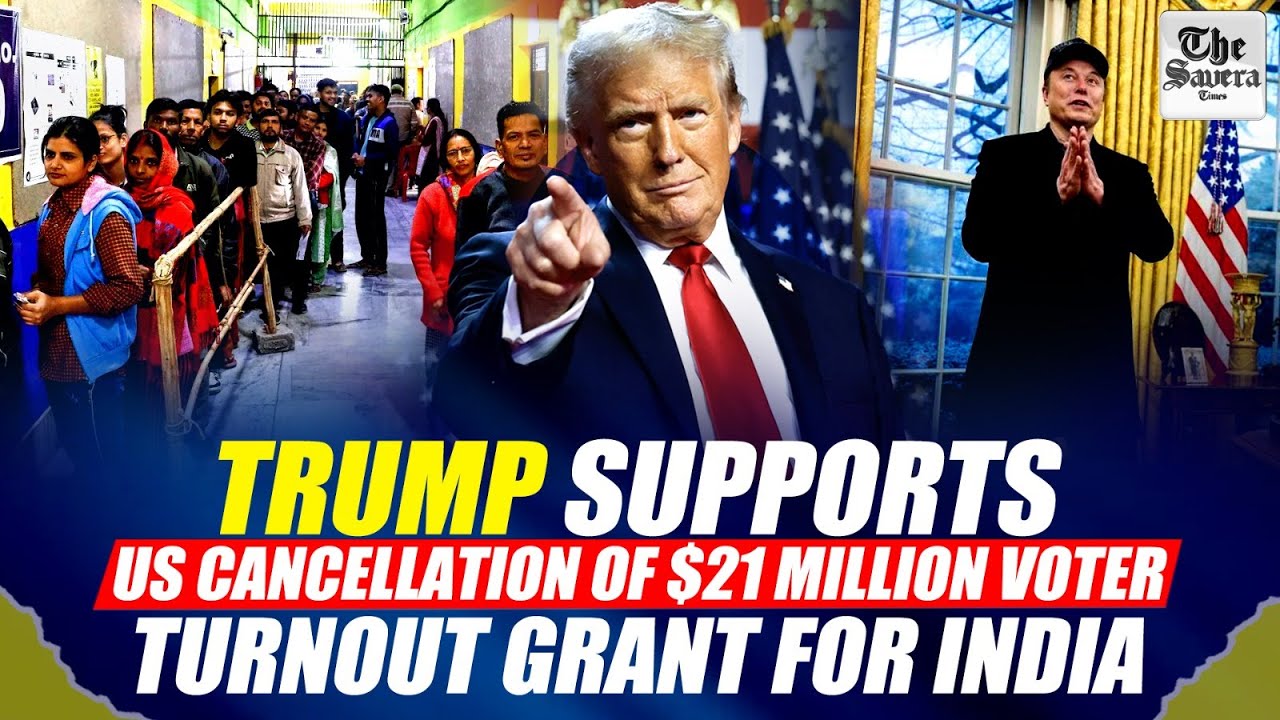 Trump Supports US Cancellation of $21 Million Voter Turnout Grant for India