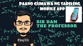 How to make your own mobile app.(Paano gumawa ng sariling MOBILE app.) screenshot 3