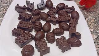 How to turn raw cocoa into solid chocolate 👌 with only four ingredients ☝️😉♥️