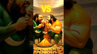 India 🇮🇳 Vs Pakistan 🇵🇰 Samosa Challenge 😱 #trending #trendingshorts #shorts #viral