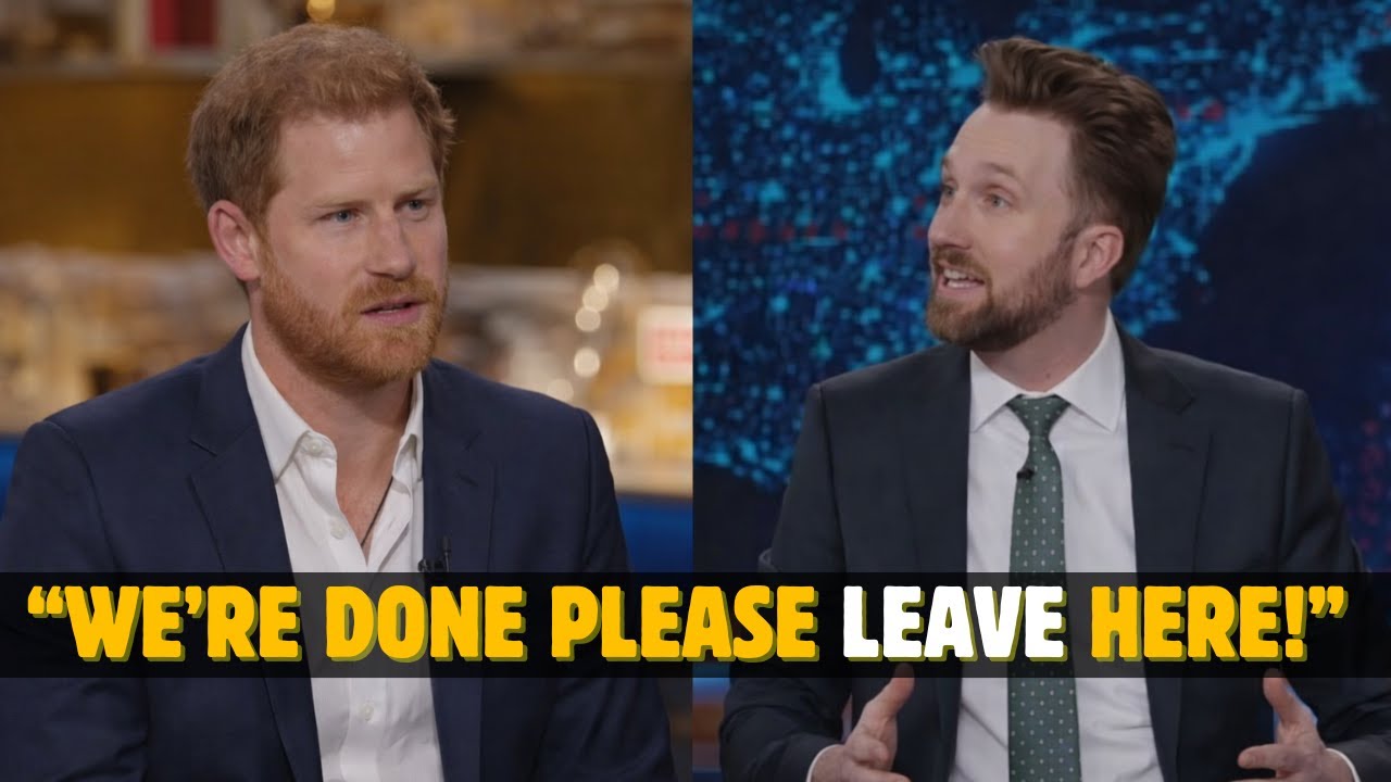 Джордан Клеппер разгромил принца Гарри в программе Daily Show после жаркого спора.