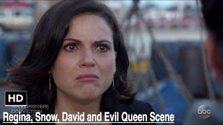Once Upon A Time 6X02 Regina, Snow, David And Evil Queen Scene Season 6 Episode 2