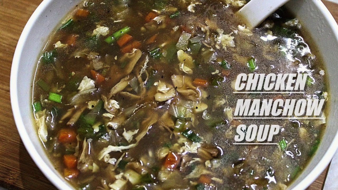 Chicken Manchow Soup | Chicken Soup | Indo Chinese Recipe | Kitchen Food of India