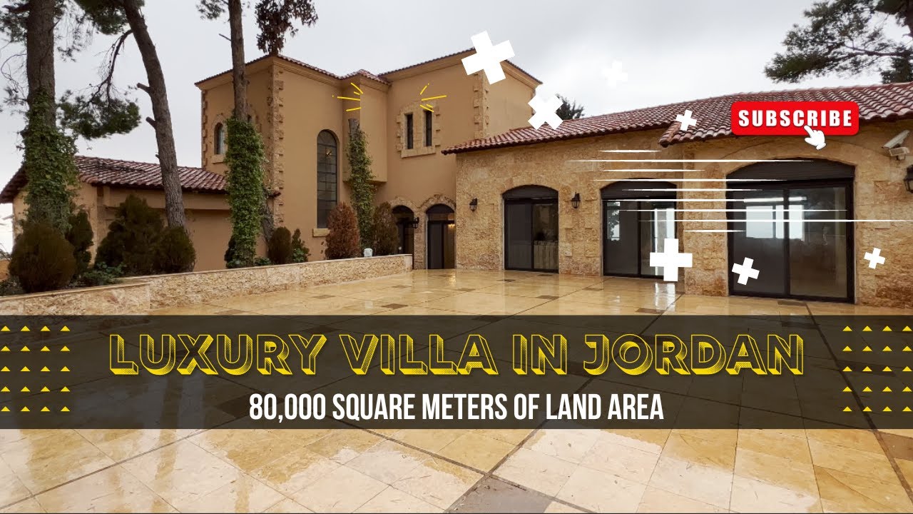 فيلا فاخرة مع مزرعة للبيع في تل الرمان - عقار استثنائي بإطلالات خلابة