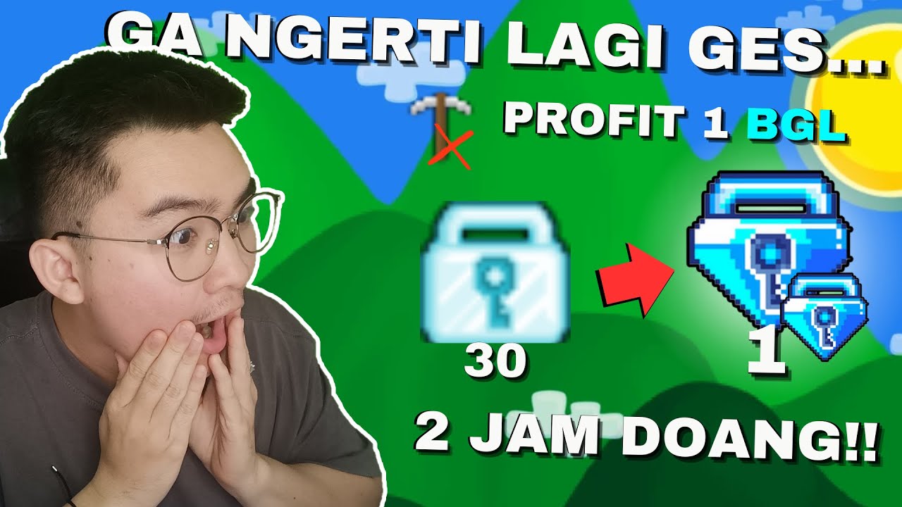 GILA!! OP BANGET PROFITAN INI COI!! Gak Ngerti Lagi.. | Growtopia Profit 2025