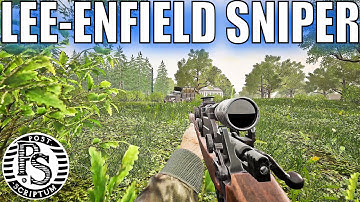 Post Scriptum Gameplay Attack with Lee Enfield Sniper
