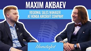 THE BEST PRIVATE JET IN THE WORLD / HONDAJET ELITE S / MAXIM AKBAEV